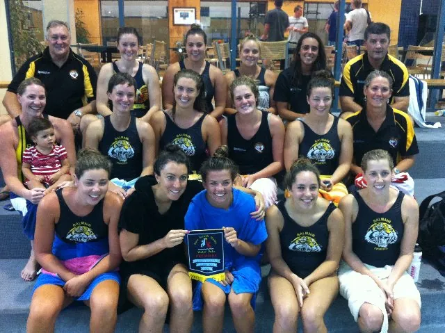 Women's first grade grand final win 2012