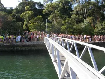 Dawny Challenge swim, November 2007